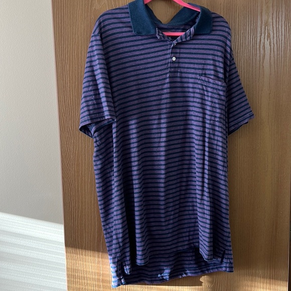 Foundry 2XL purple and navy polo - Picture 1 of 1